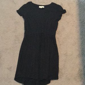 An all black dress